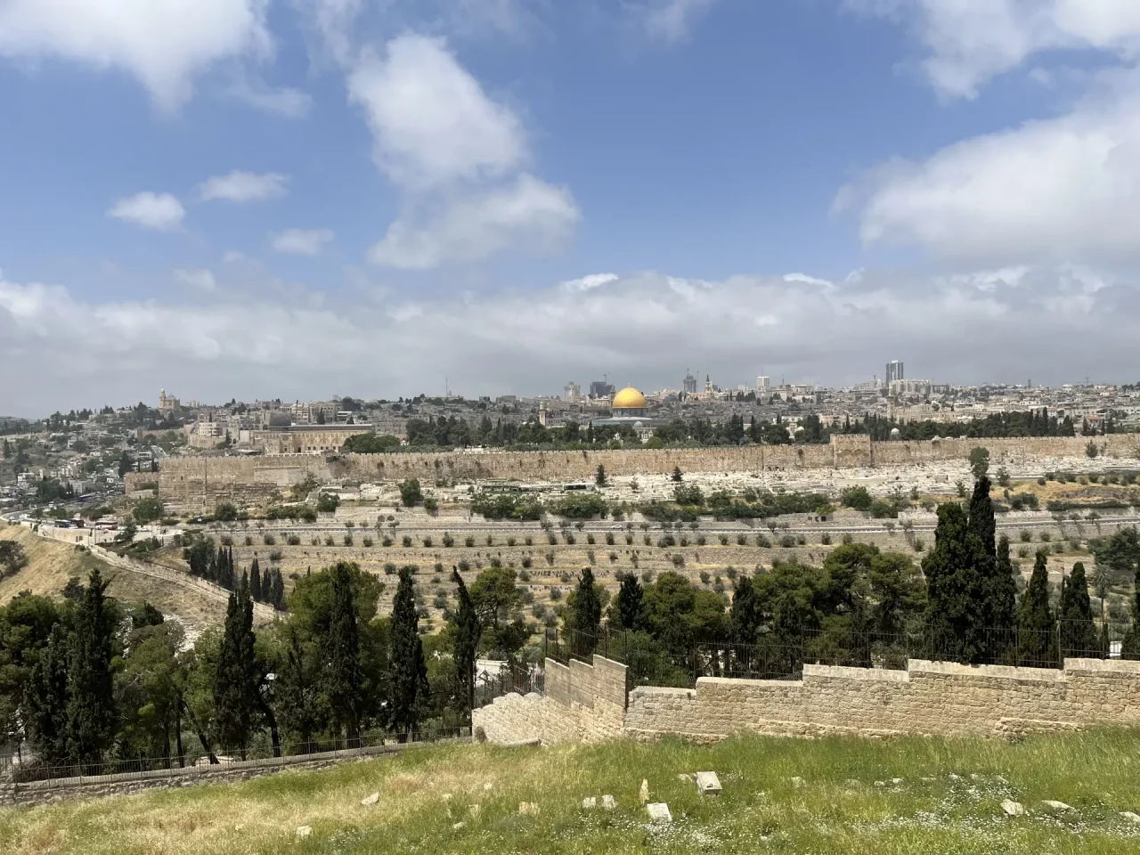 Blick auf Jerusalem