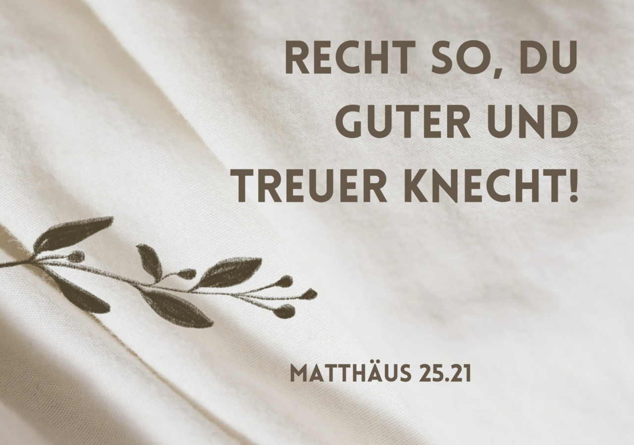 treuer Knecht
